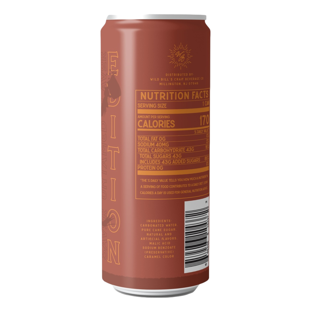 Pumpkin Spice - Premium Cane Sugar Soda, 12-Pack, Cans