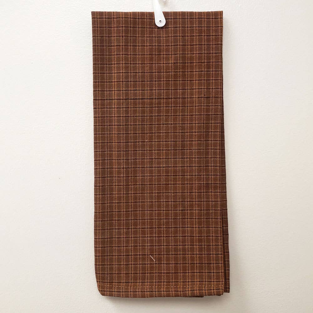 Black Small Check Kitchen Towel