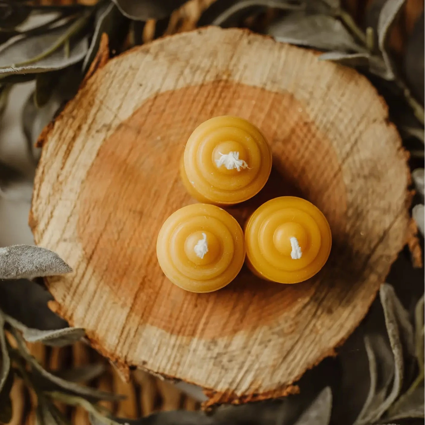 Beeswax Votive Candle