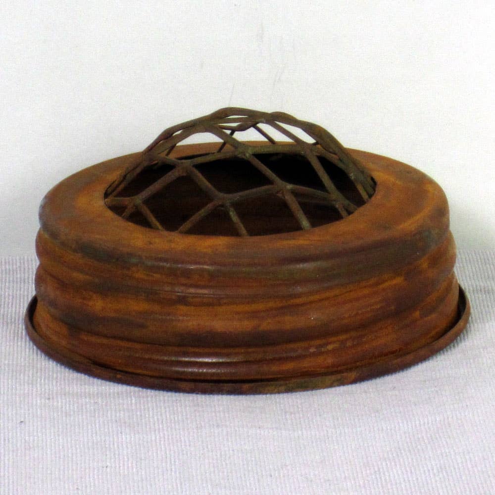 Rusty Frog Jar Lid