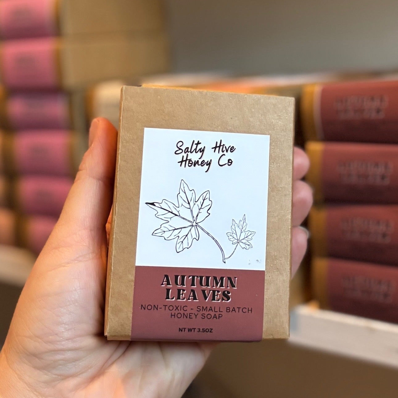 Autumn Leaves Honey Soap