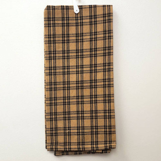 Tan Kitchen Towel w/ Black Lines