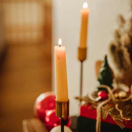 Beeswax Taper Candle Stick