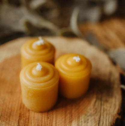 Beeswax Votive Candle