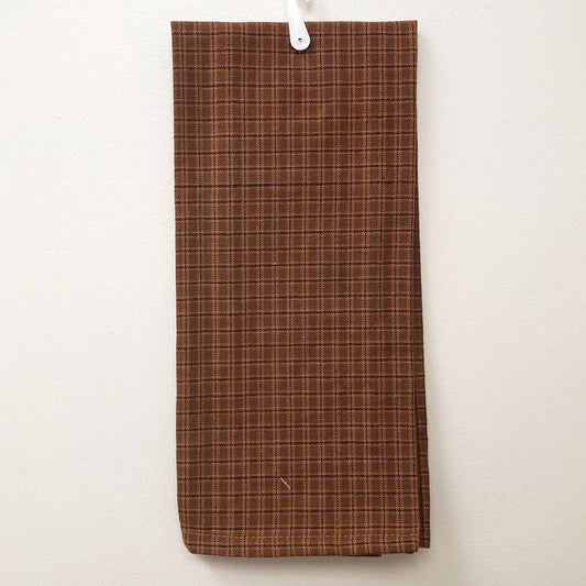 Black Small Check Kitchen Towel